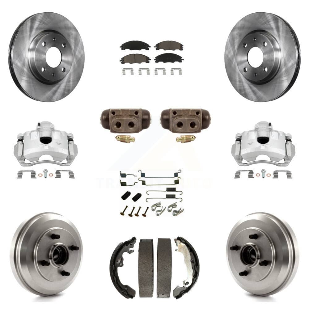 Transit Auto - KC8-100904C - Front and Rear Disc Brake Kits