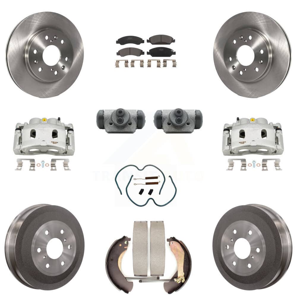 Transit Auto - KC8-100904T - Front and Rear Disc Brake Kits