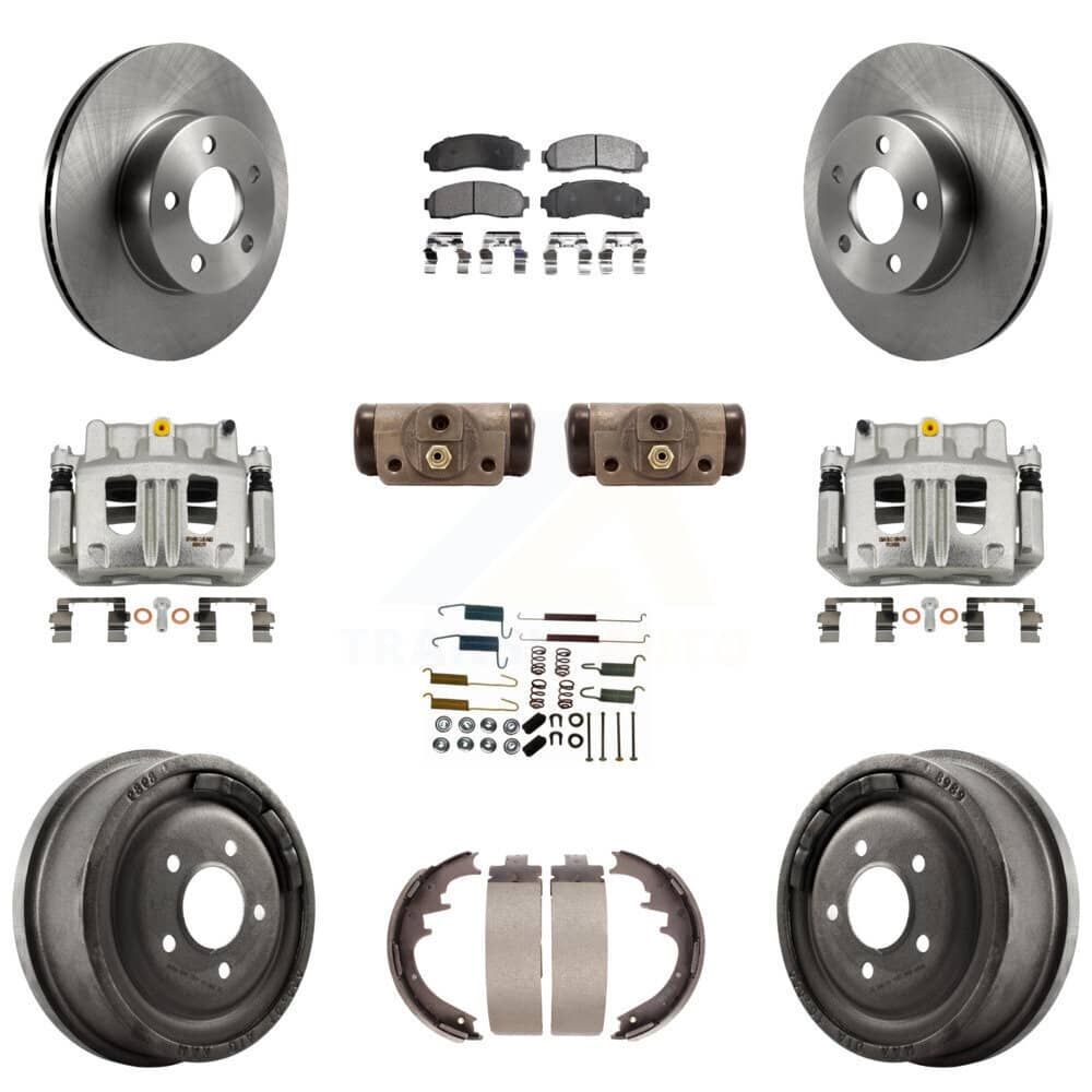 Transit Auto - KC8-100908T - Front and Rear Disc Brake Kits