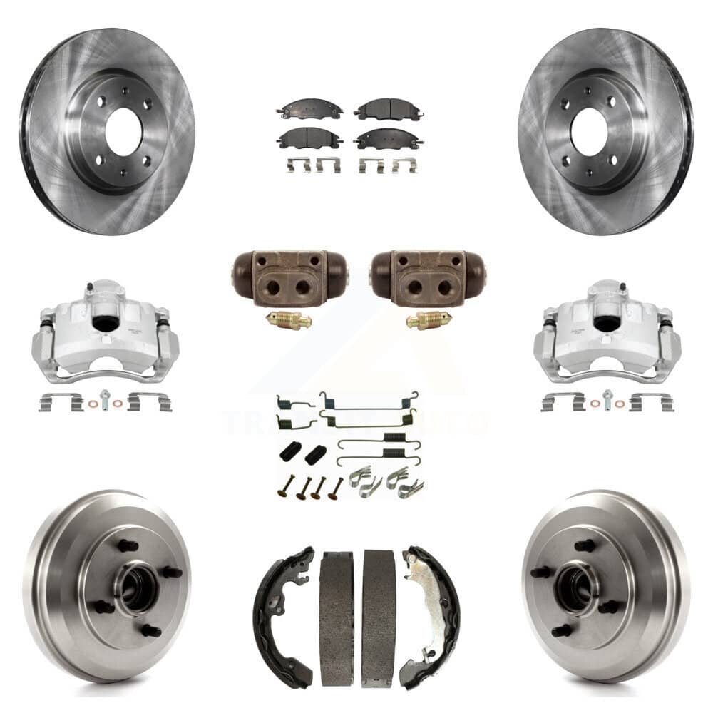 Transit Auto - KC8-100909T - Front and Rear Disc Brake Kits