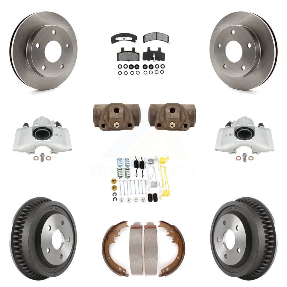 Transit Auto - KC8-100914S - Front and Rear Disc Brake Kits