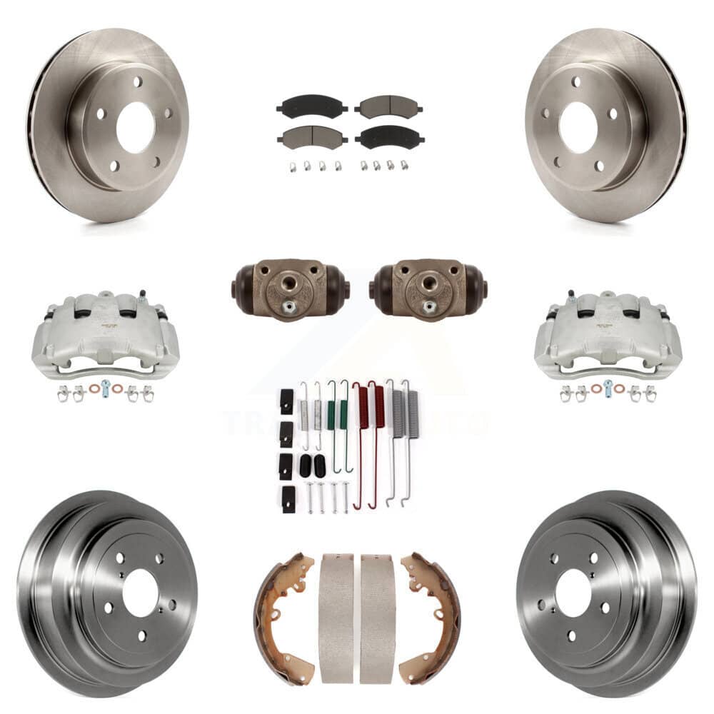Transit Auto - KC8-100920C - Front and Rear Disc Brake Kits