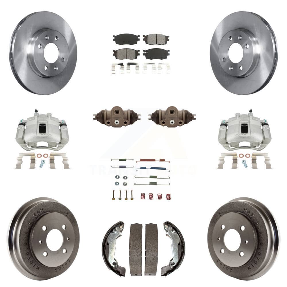 Transit Auto - KC8-100920S - Front and Rear Disc Brake Kits