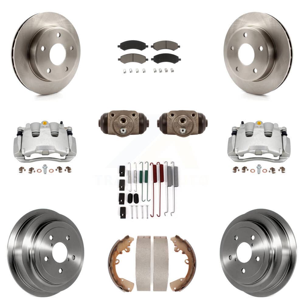 Transit Auto - KC8-100921C - Front and Rear Disc Brake Kits