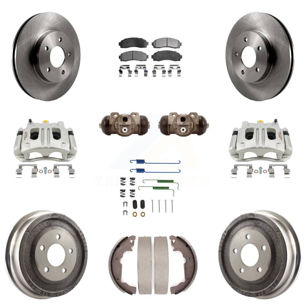 Transit Auto - KC8-100922P - Front and Rear Disc Brake Kits