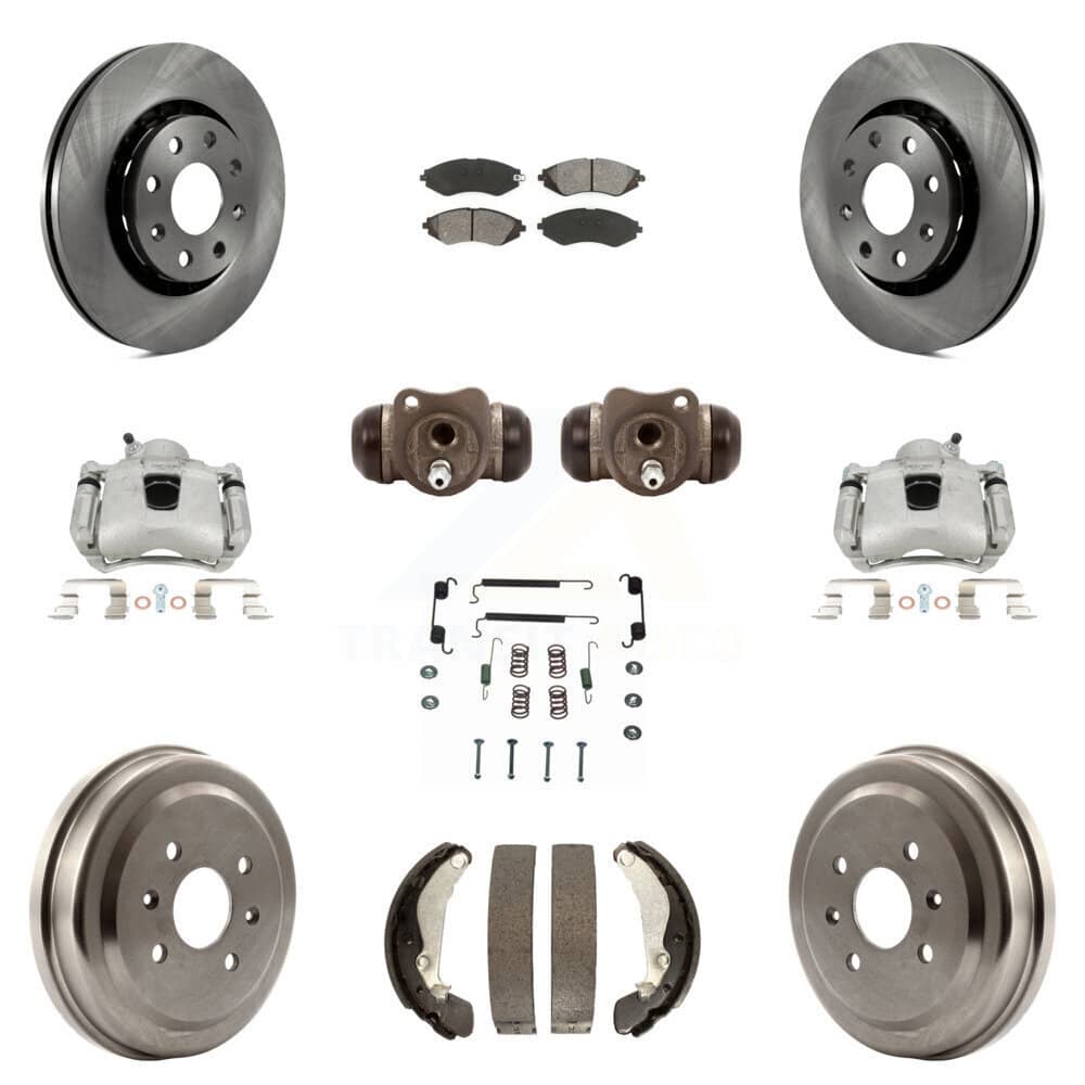 Transit Auto - KC8-100924S - Front and Rear Disc Brake Kits