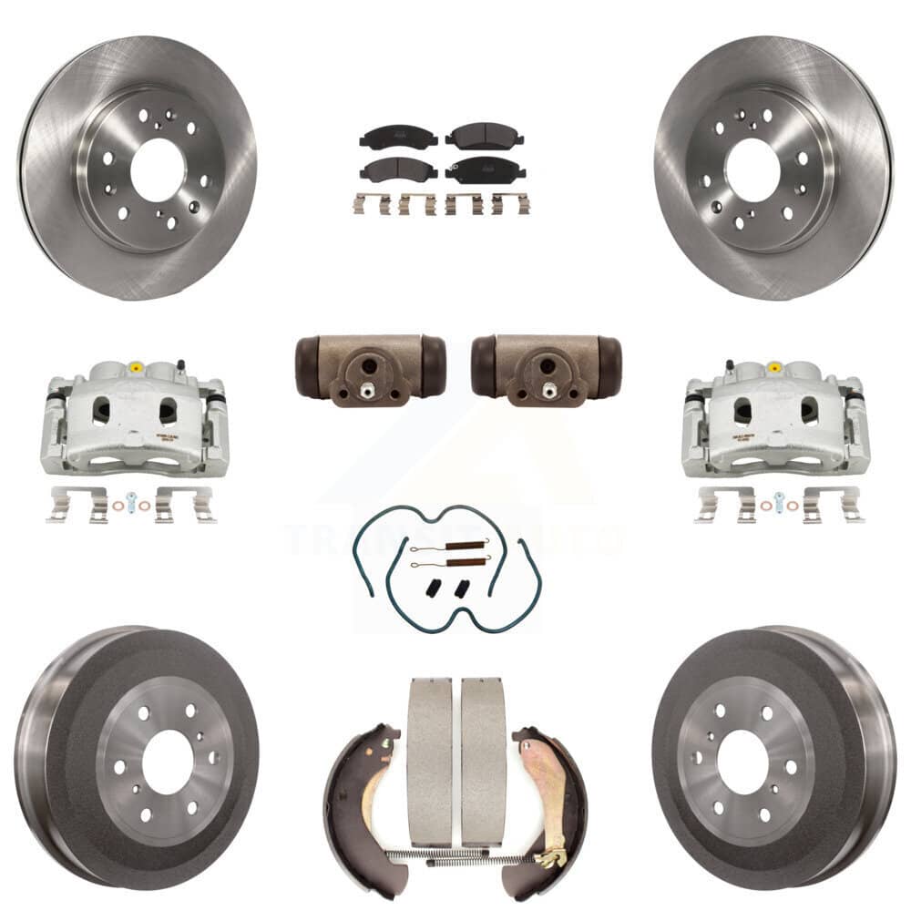 Transit Auto - KC8-100925P - Front and Rear Disc Brake Kits