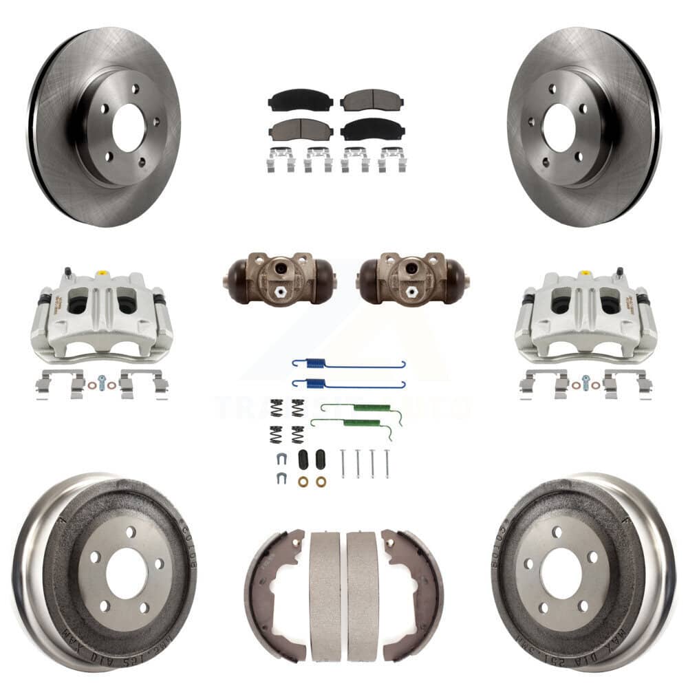 Transit Auto - KC8-100928C - Front and Rear Disc Brake Kits