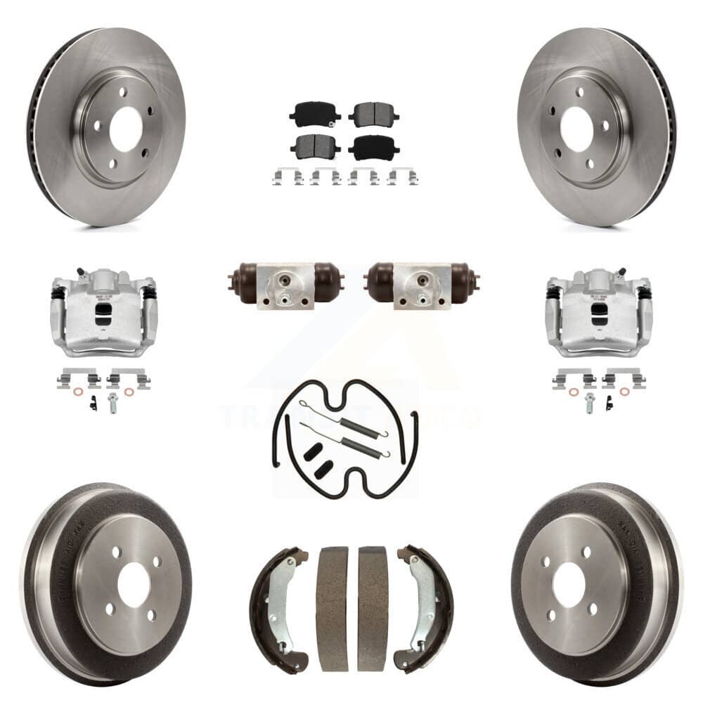 Transit Auto - KC8-100928S - Front and Rear Disc Brake Kits