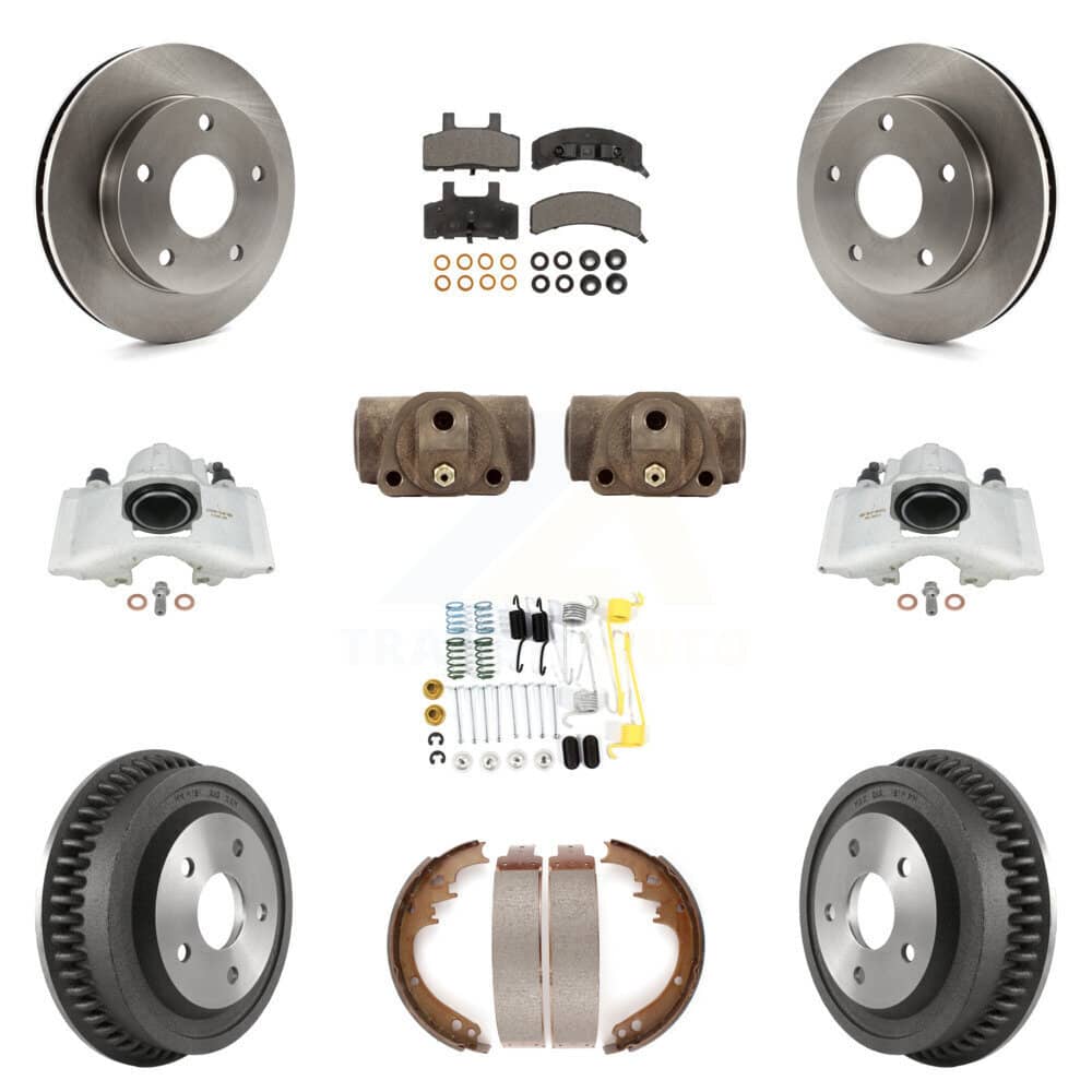 Transit Auto - KC8-100930T - Front and Rear Disc Brake Kits