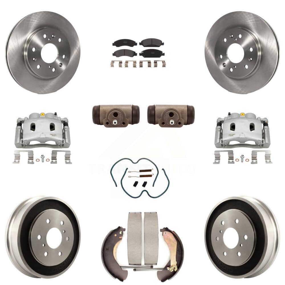 Transit Auto - KC8-100934P - Front and Rear Disc Brake Kits