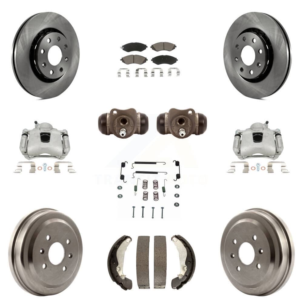 Transit Auto - KC8-100935C - Front and Rear Disc Brake Kits