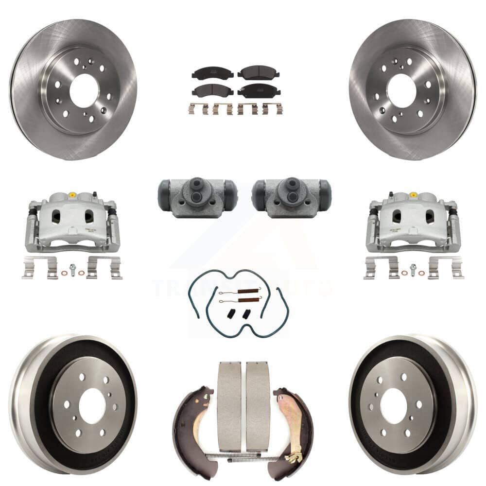 Transit Auto - KC8-100935P - Front and Rear Disc Brake Kits