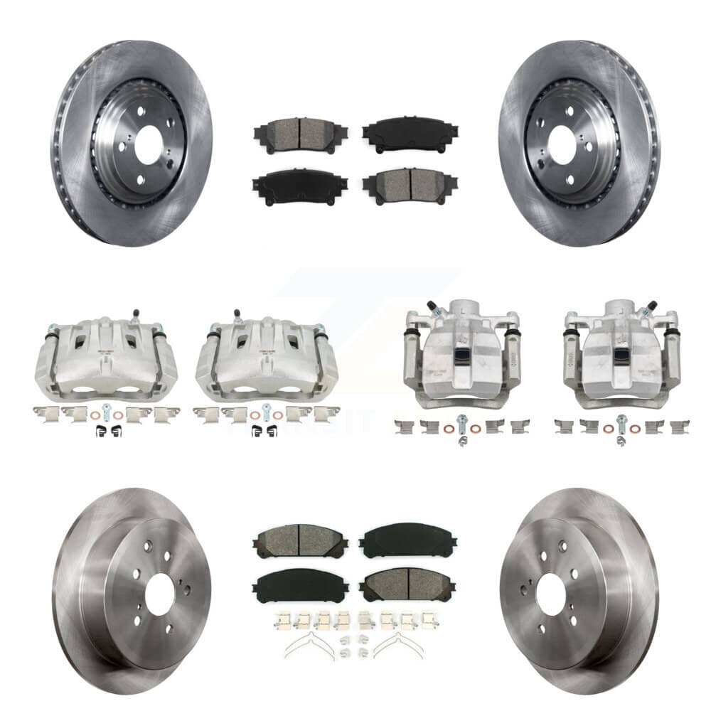 Transit Auto - KC8-100937S - Front and Rear Disc Brake Kits