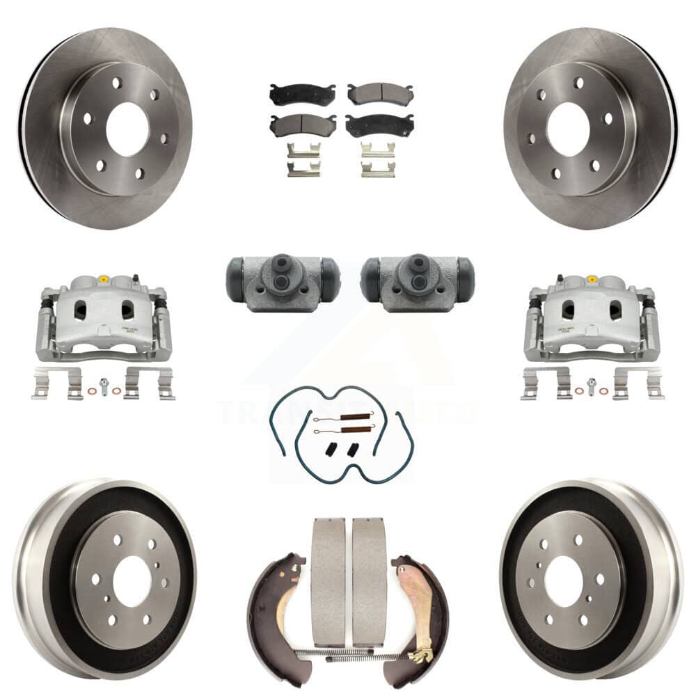 Transit Auto - KC8-100939P - Front and Rear Disc Brake Kits