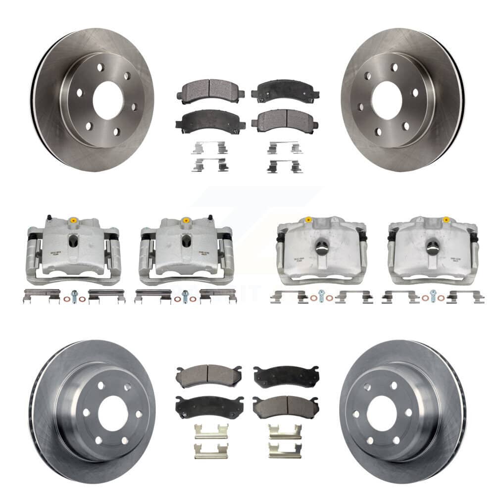 Transit Auto - KC8-100961P - Front and Rear Disc Brake Kits