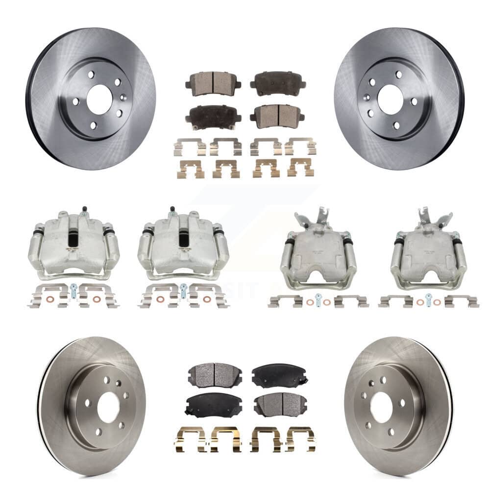Transit Auto - KC8-100965P - Front and Rear Disc Brake Kits