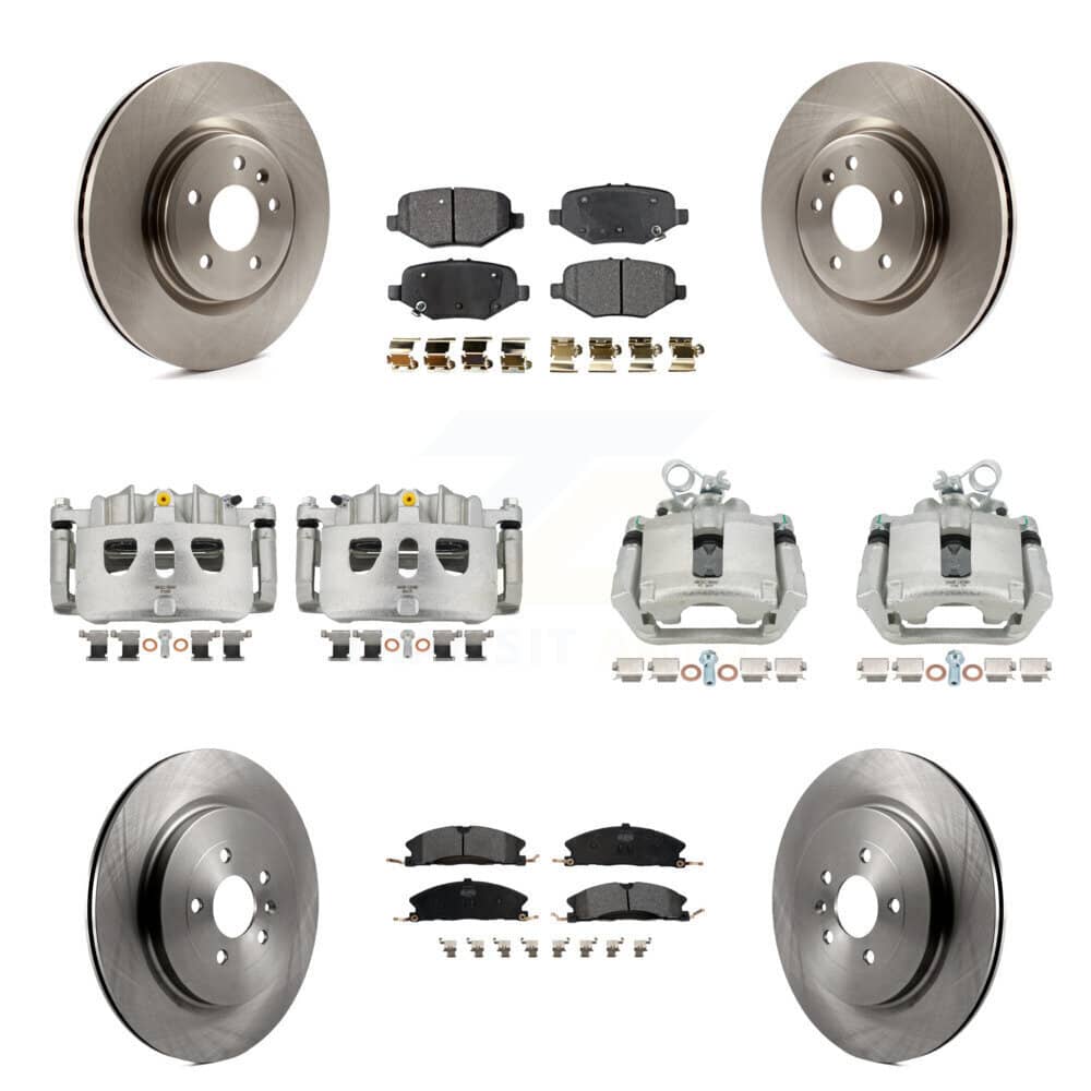 Transit Auto - KC8-100969P - Front and Rear Disc Brake Kits