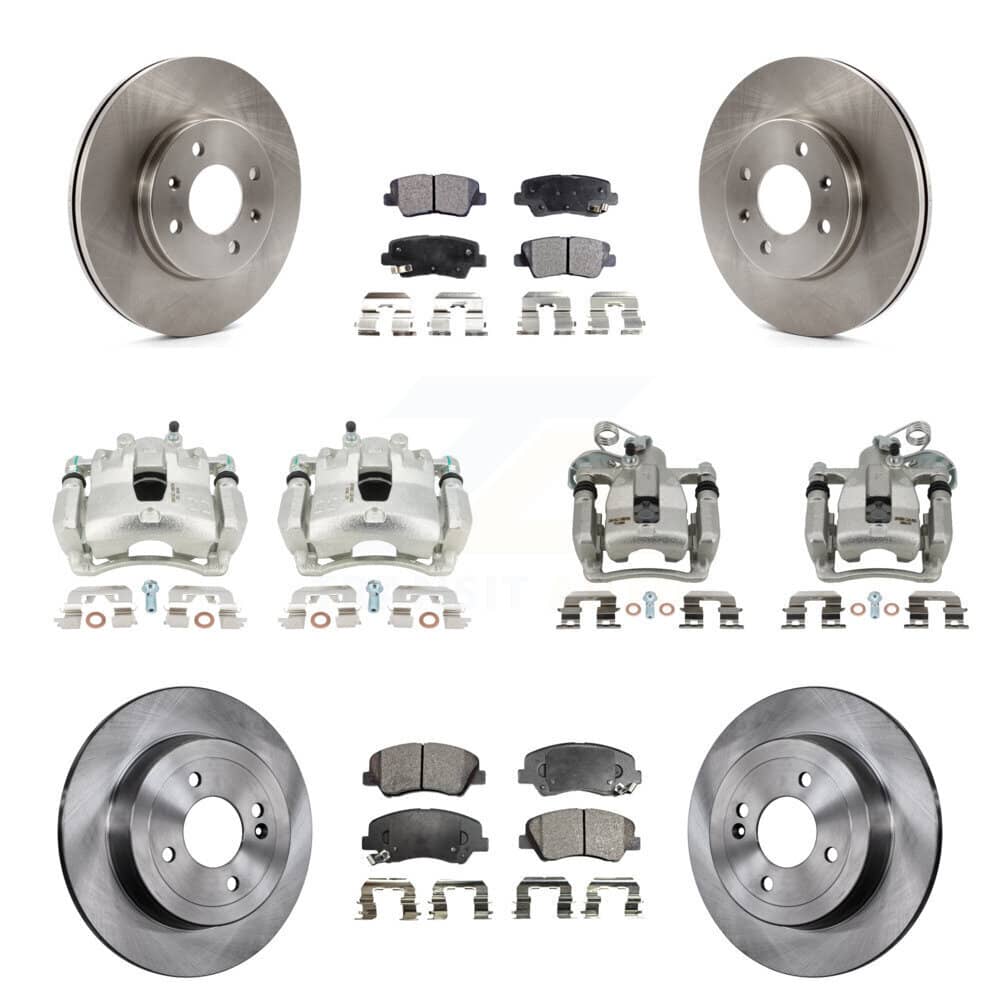 Transit Auto - KC8-100970T - Front and Rear Disc Brake Kits