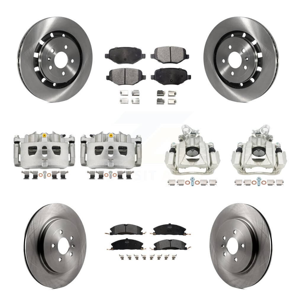 Transit Auto - KC8-100973P - Front and Rear Disc Brake Kits