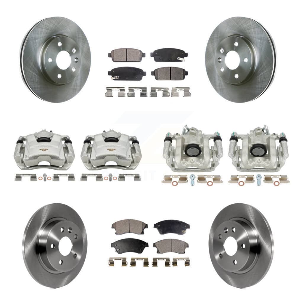 Transit Auto - KC8-100974T - Front and Rear Disc Brake Kits