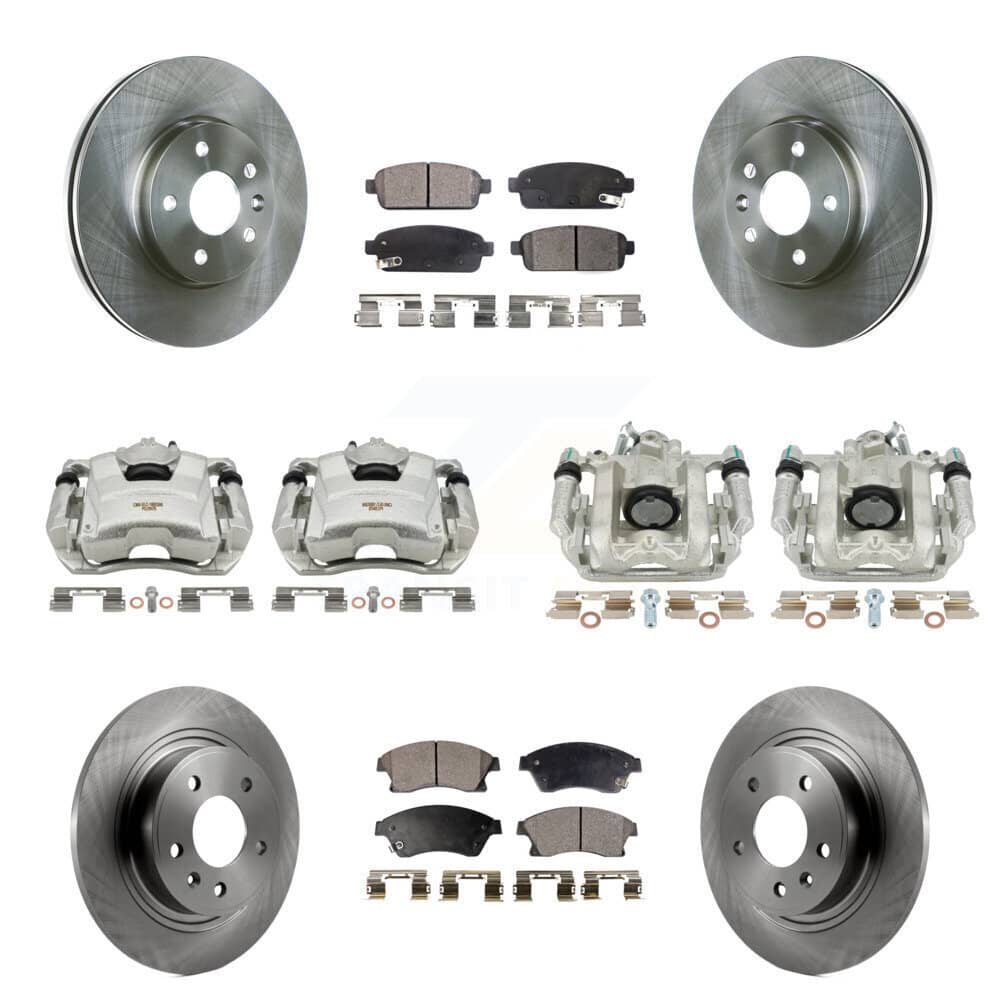 Transit Auto - KC8-100975T - Front and Rear Disc Brake Kits