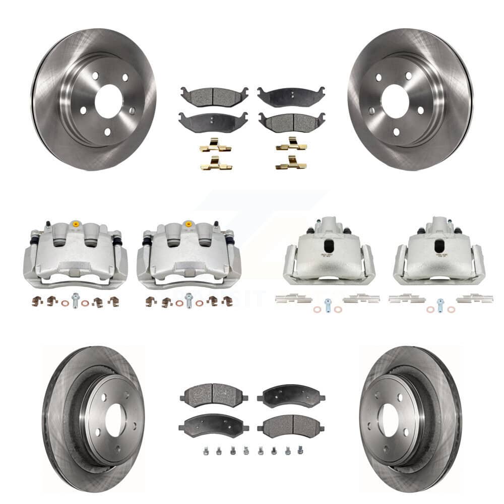 Transit Auto - KC8-100979T - Front and Rear Disc Brake Kits