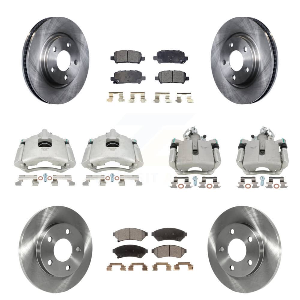 Transit Auto - KC8-100984P - Front and Rear Disc Brake Kits