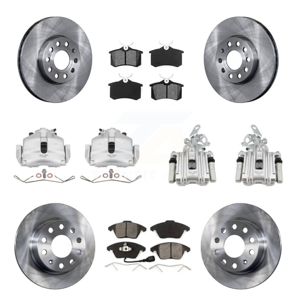 Transit Auto - KC8-100987S - Front and Rear Disc Brake Kits