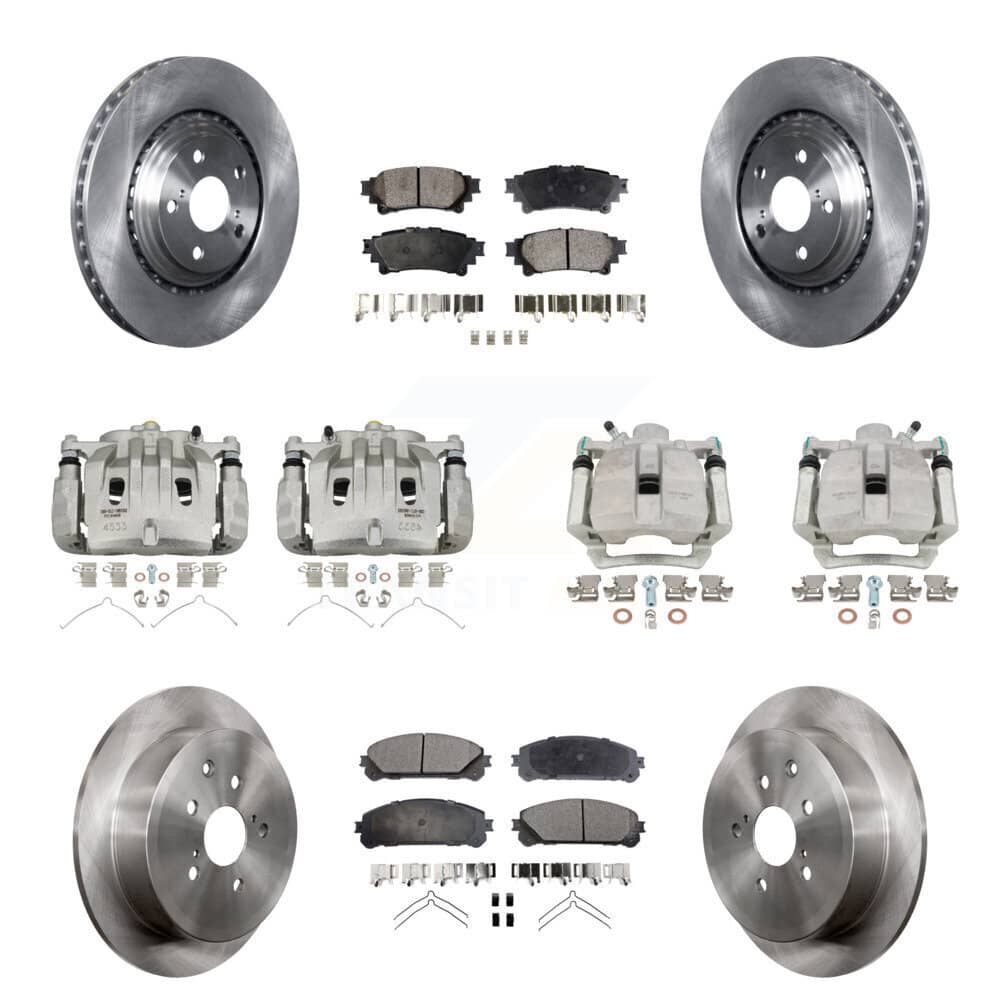 Transit Auto - KC8-100987T - Front and Rear Disc Brake Kits