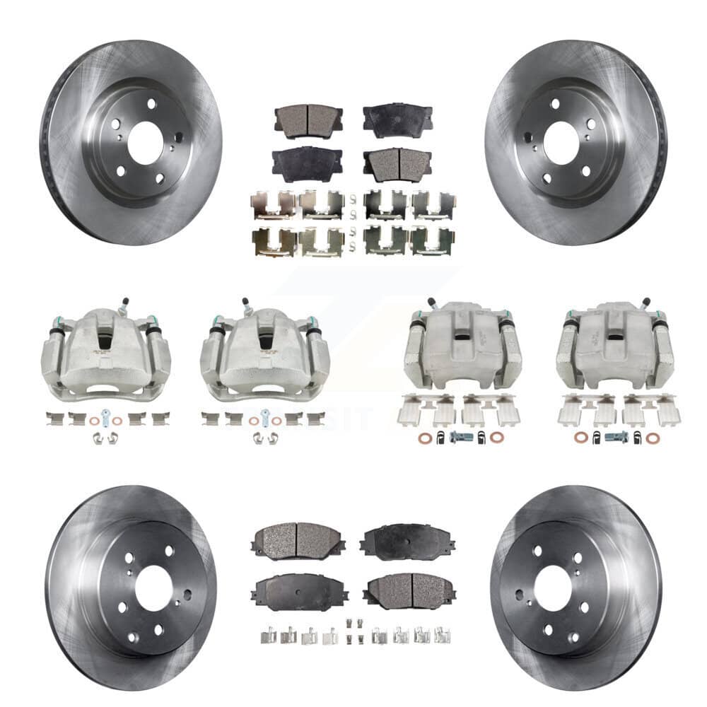 Transit Auto - KC8-100989T - Front and Rear Disc Brake Kits