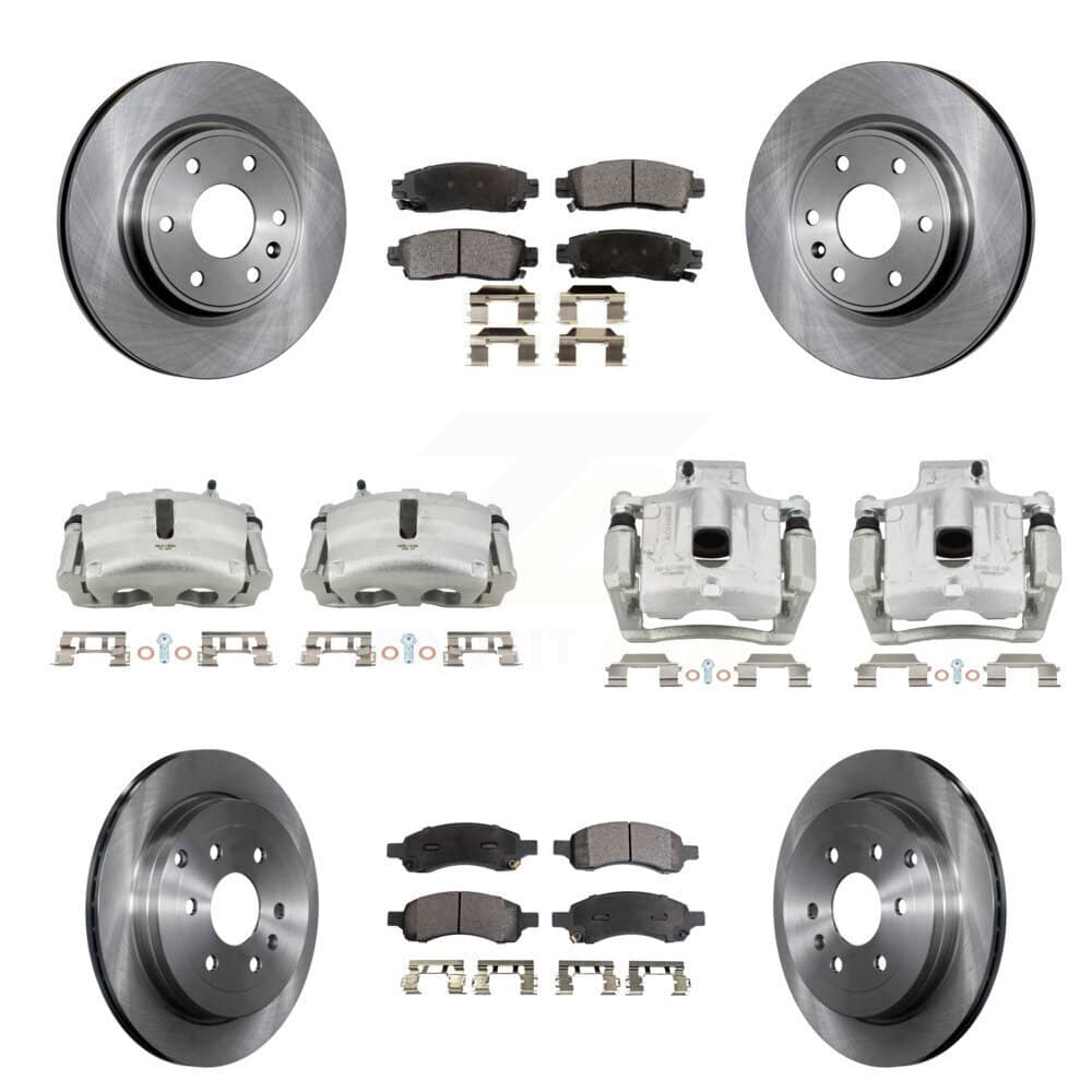 Transit Auto - KC8-100991P - Front and Rear Disc Brake Kits