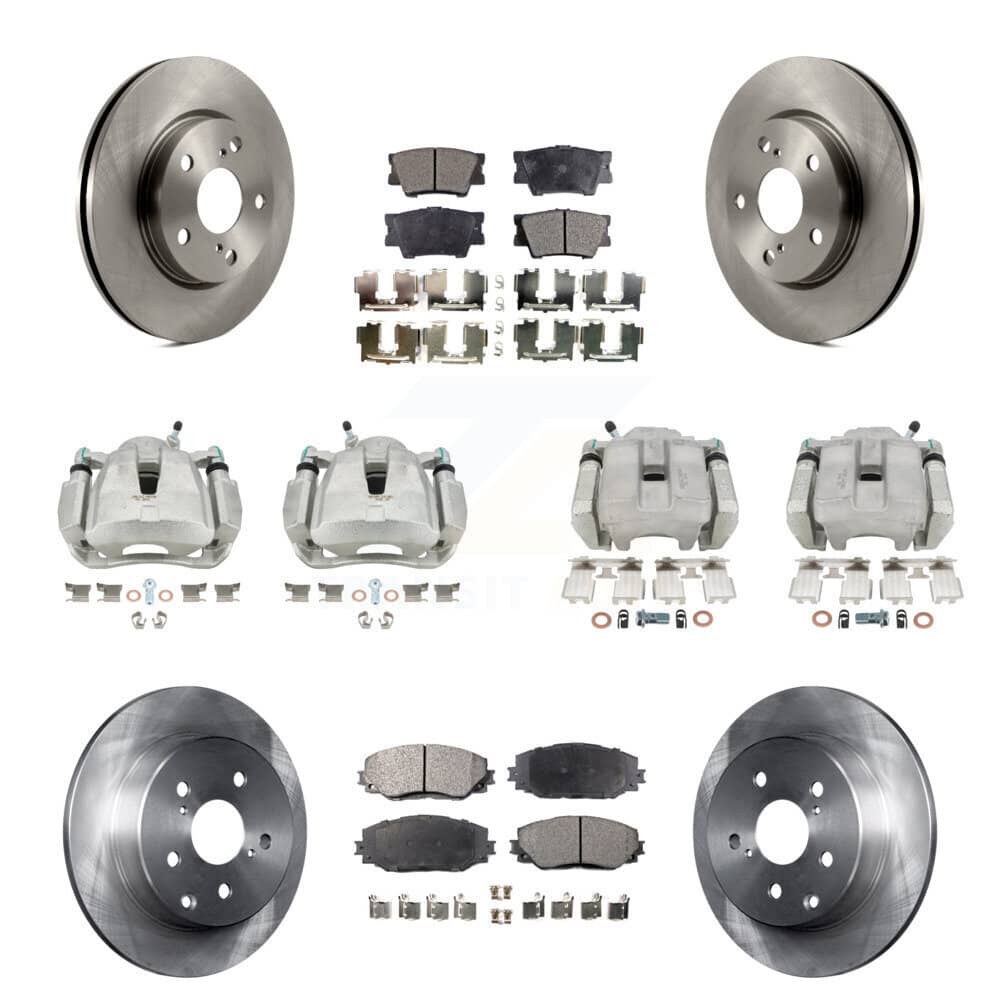 Transit Auto - KC8-100992T - Front and Rear Disc Brake Kits
