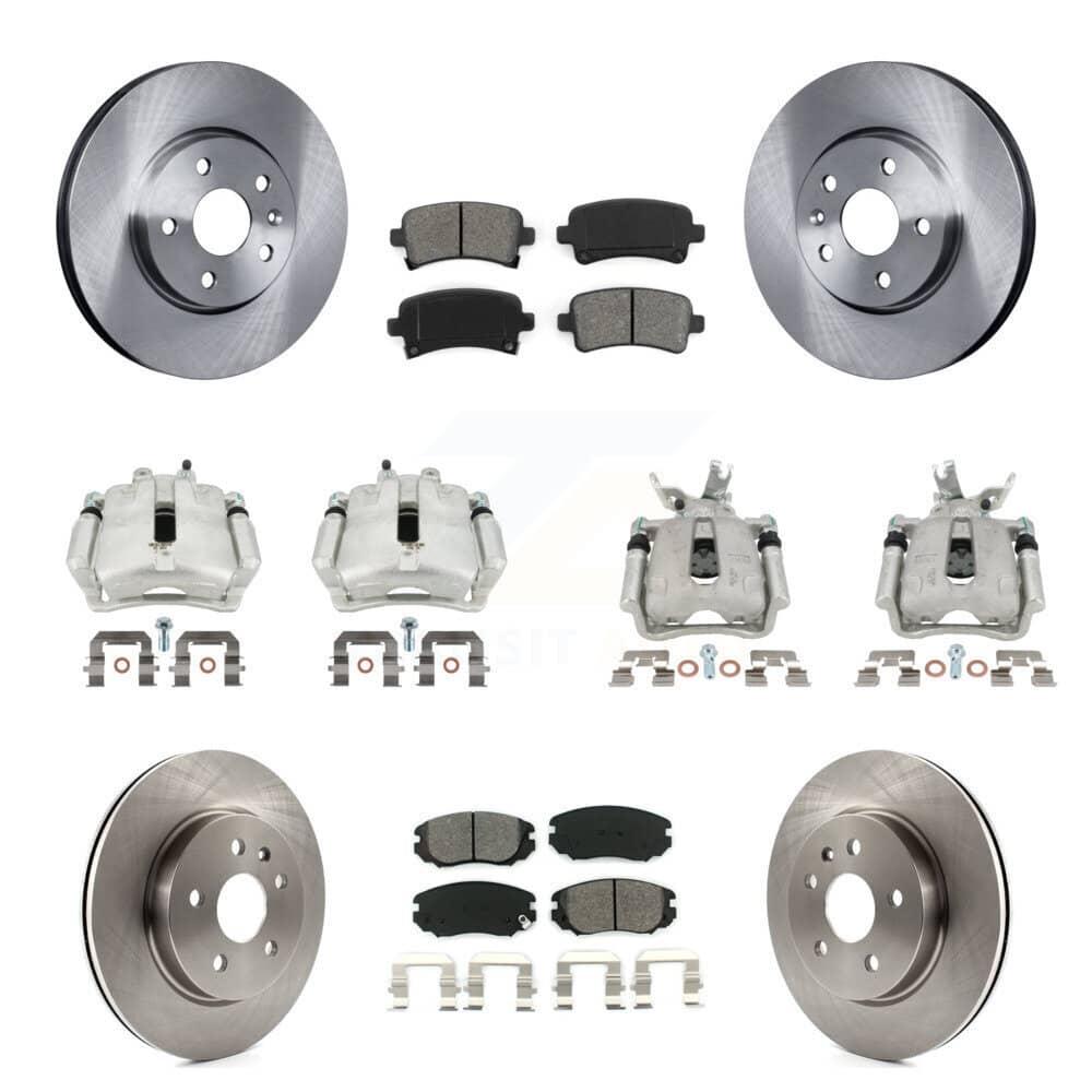 Transit Auto - KC8-101004S - Front and Rear Disc Brake Kits