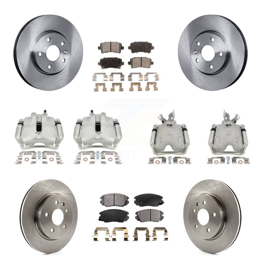 Transit Auto - KC8-101008T - Front and Rear Disc Brake Kits