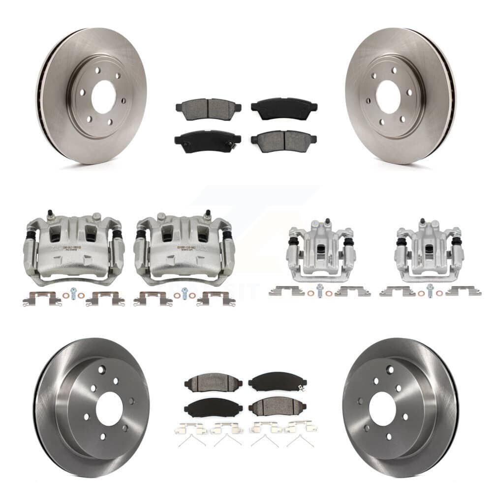 Transit Auto - KC8-101010S - Front and Rear Disc Brake Kits