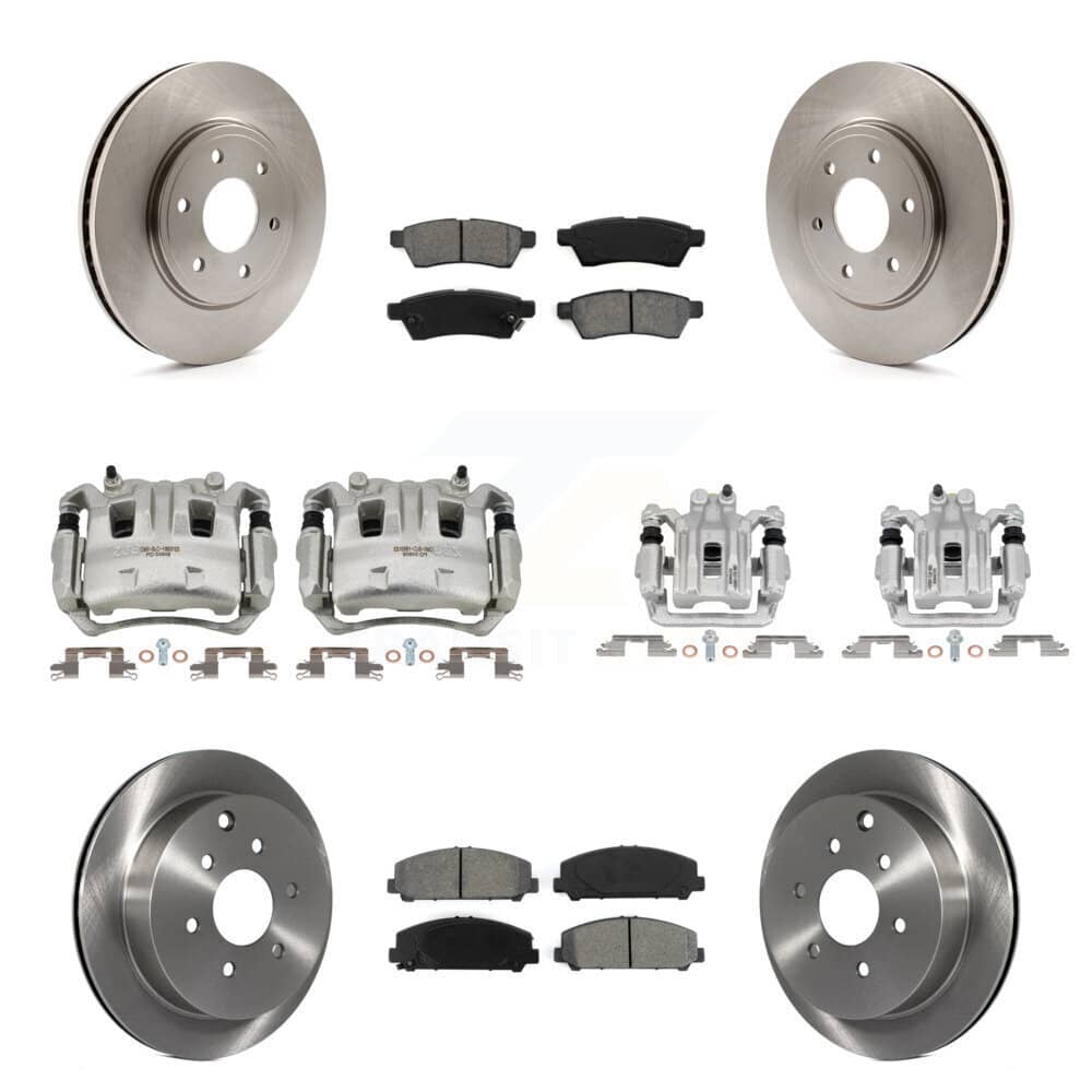 Transit Auto - KC8-101011S - Front and Rear Disc Brake Kits