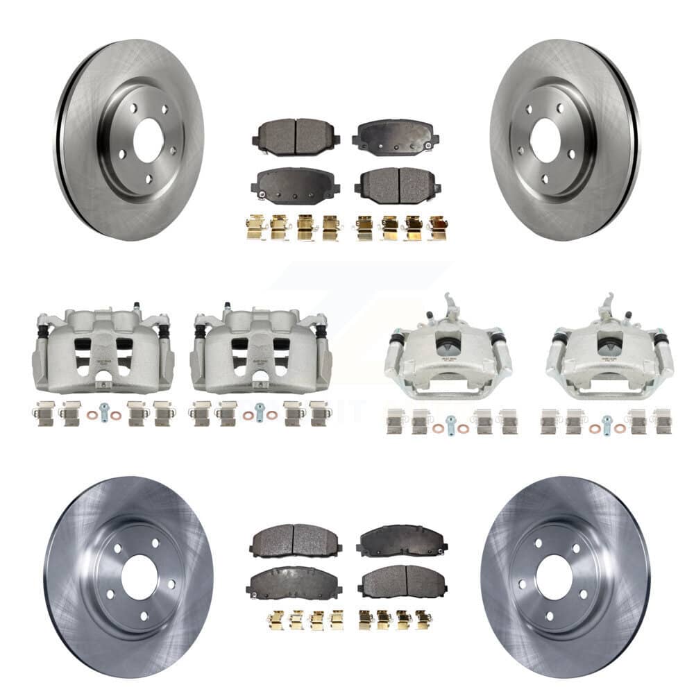 Transit Auto - KC8-101016T - Front and Rear Disc Brake Kits