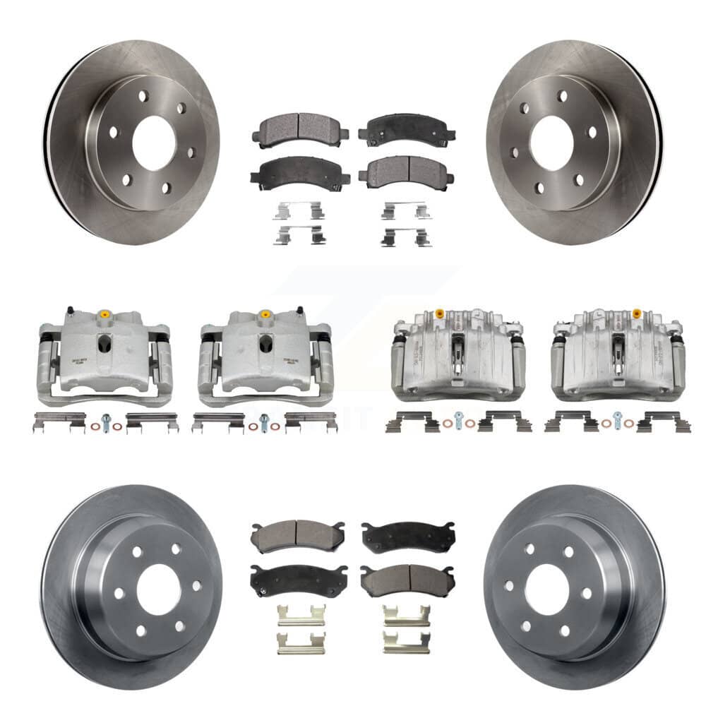 Transit Auto - KC8-101020T - Front and Rear Disc Brake Kits