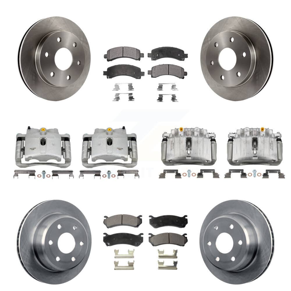 Transit Auto - KC8-101021T - Front and Rear Disc Brake Kits