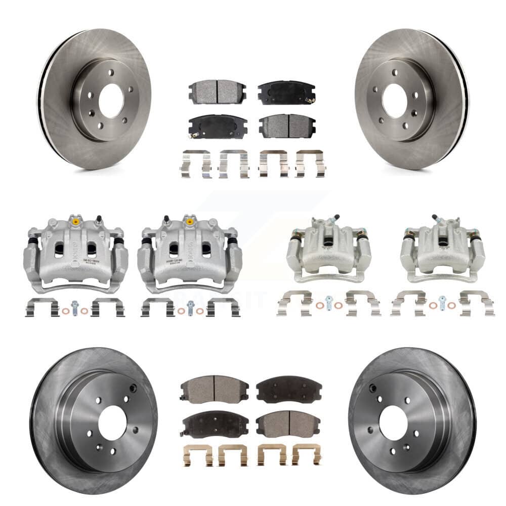 Transit Auto - KC8-101022T - Front and Rear Disc Brake Kits