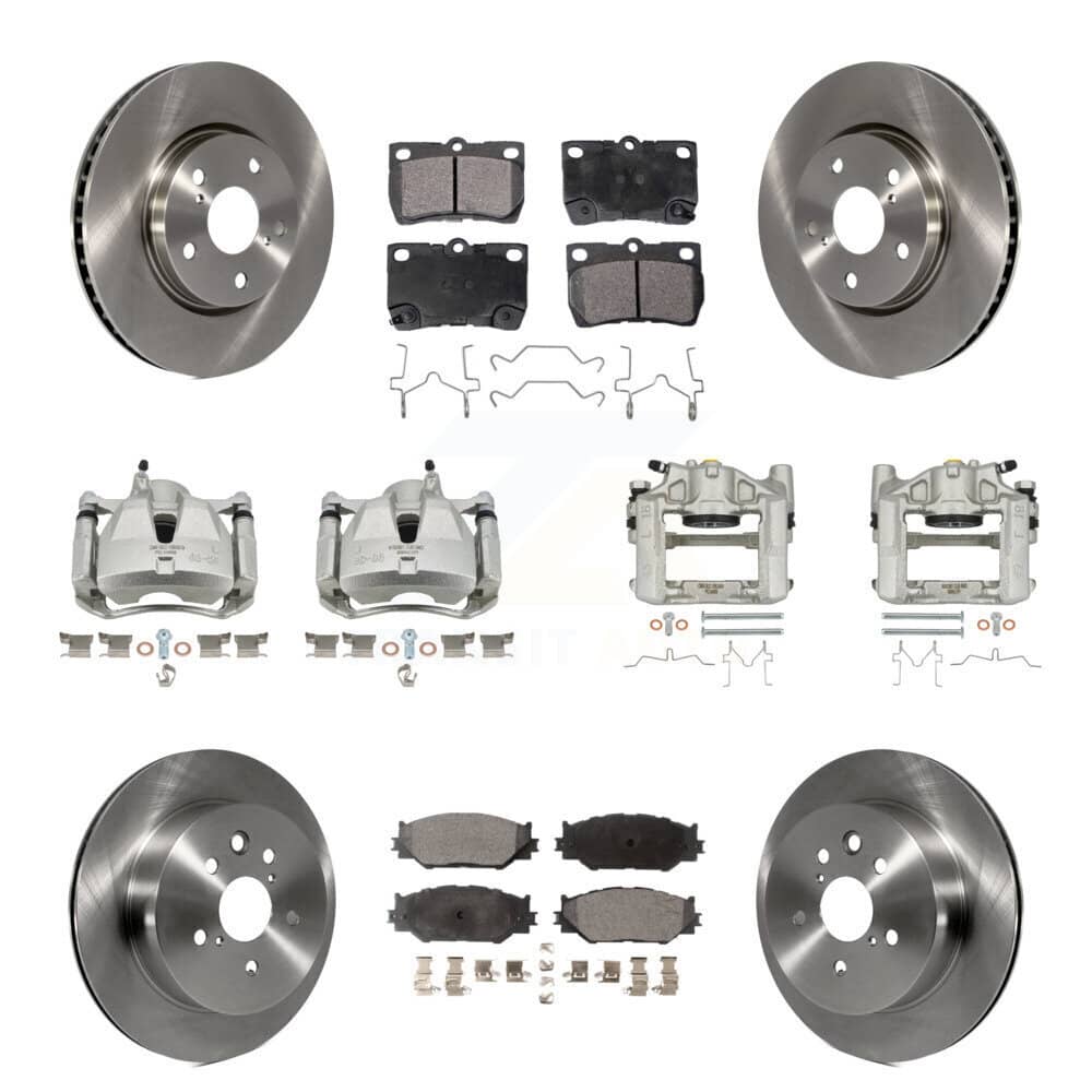 Transit Auto - KC8-101023P - Front and Rear Disc Brake Kits