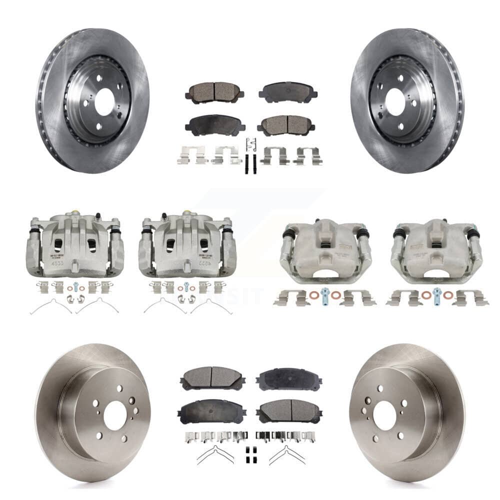 Transit Auto - KC8-101025P - Front and Rear Disc Brake Kits