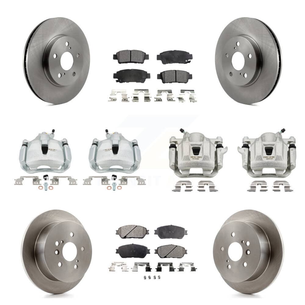 Transit Auto - KC8-101026P - Front and Rear Disc Brake Kits