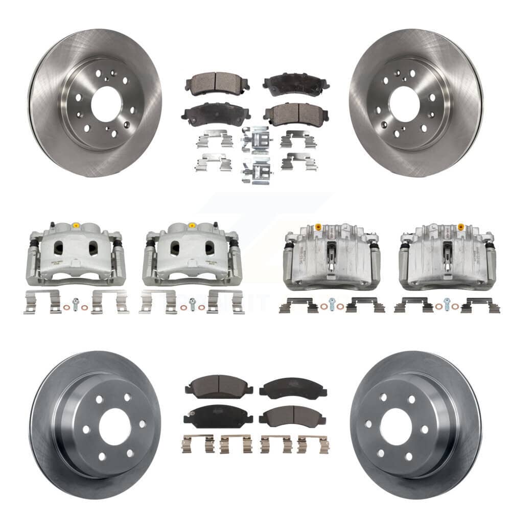 Transit Auto - KC8-101029T - Front and Rear Disc Brake Kits