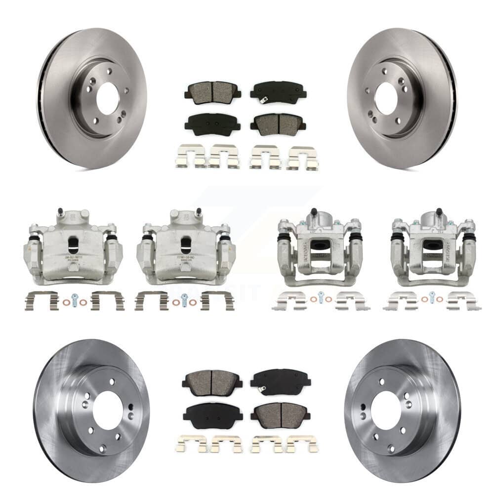 Transit Auto - KC8-101030S - Front and Rear Disc Brake Kits