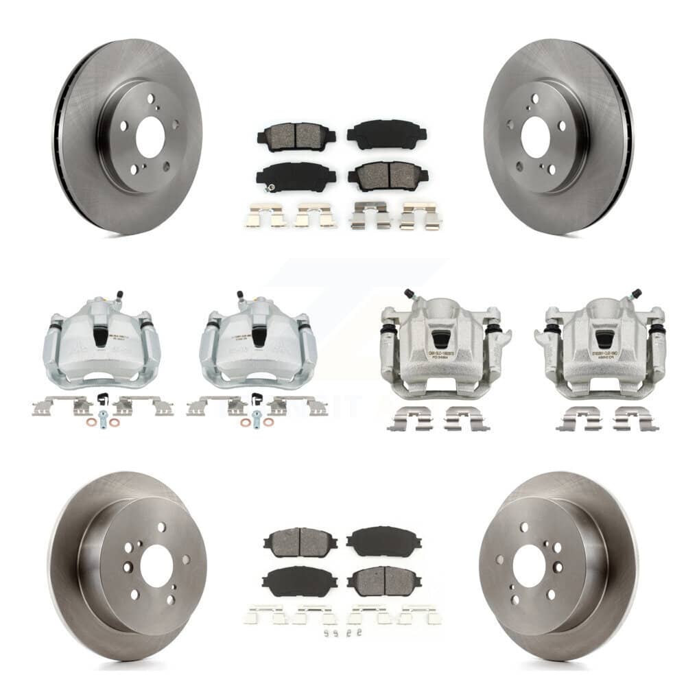 Transit Auto - KC8-101031S - Front and Rear Disc Brake Kits