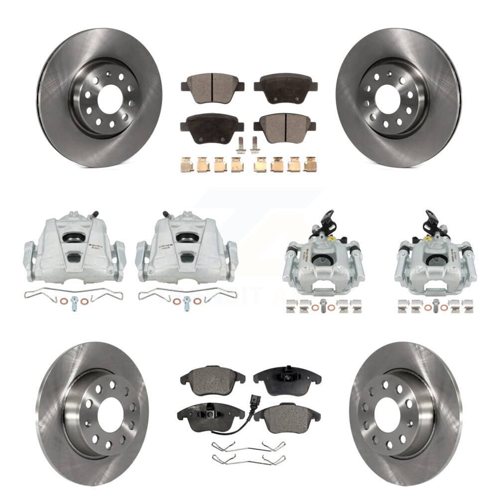 Transit Auto - KC8-101038T - Front and Rear Disc Brake Kits