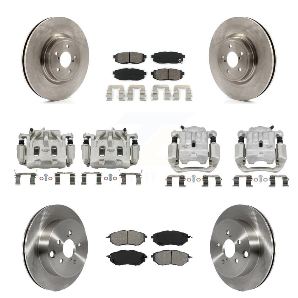 Transit Auto - KC8-101039S - Front and Rear Disc Brake Kits