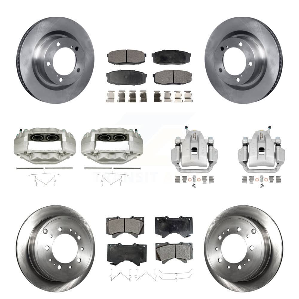 Transit Auto - KC8-101039T - Front and Rear Disc Brake Kits